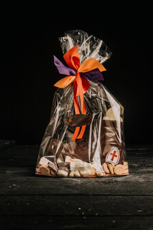 opgevulde schoen pure chocolade 