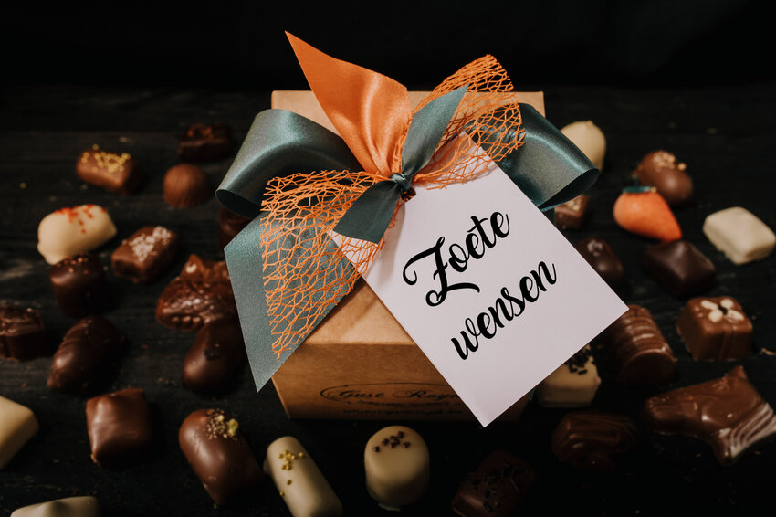 doosje pralines 250 gr