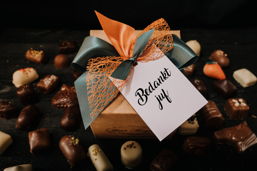 Doosje pralines 250 gr