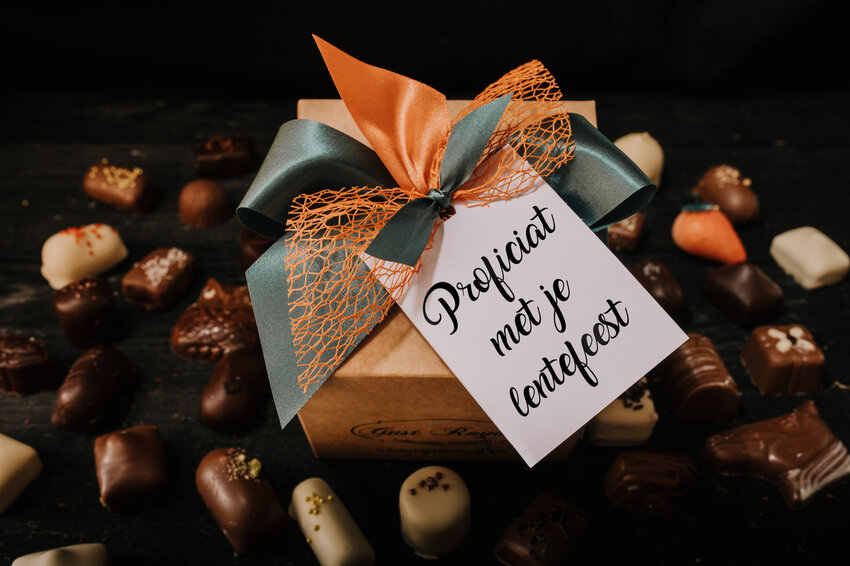 Doosje pralines 250 gr