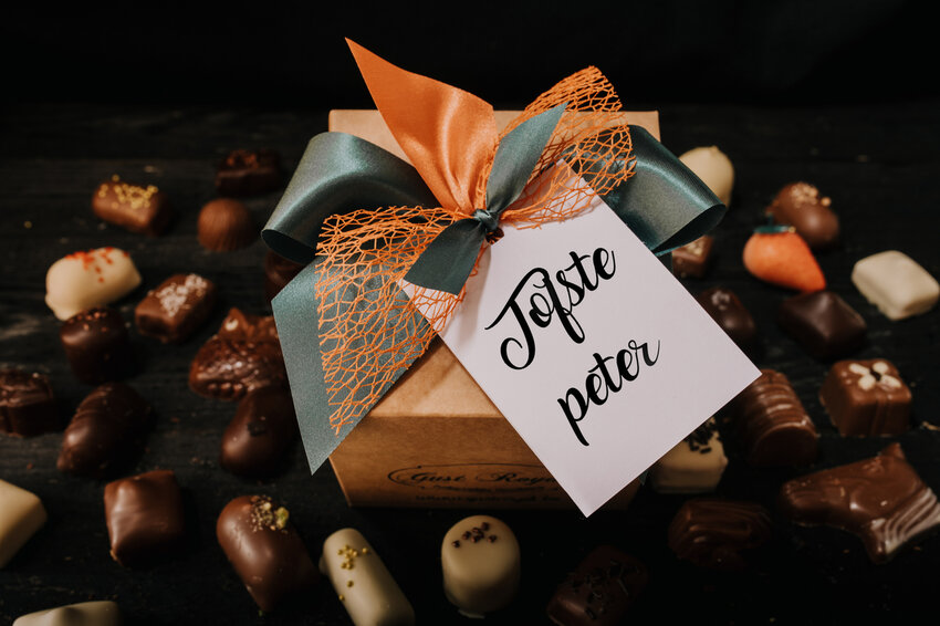 Doosje pralines 250 gr