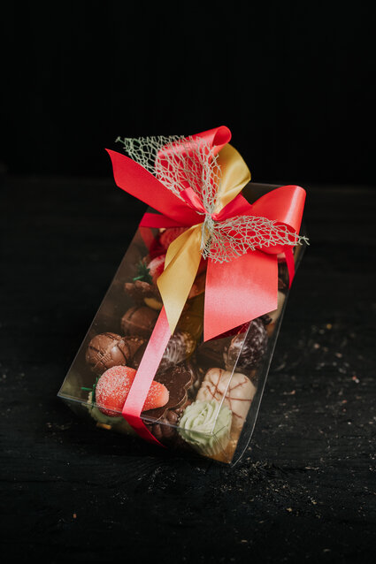Mikka doos 400 gr gevuld met pralines 
