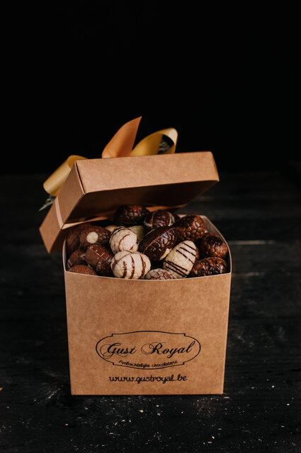 Doosje paaseitjes 250 gr 
