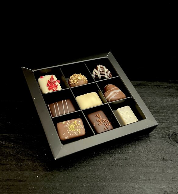 pralines doosje 9 stuks 